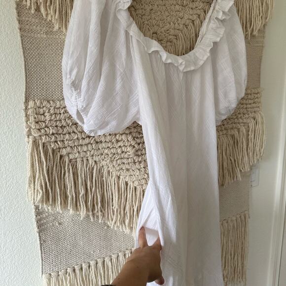 Free People Kaylyn Ruffle Midi Dress - Picture 6 of 9